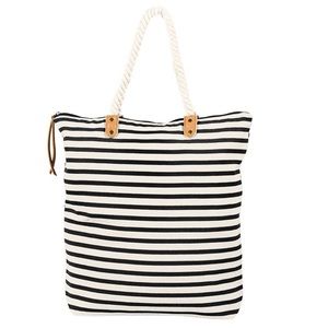 Summer and Rose Striped Tote (“Brittany Tote”)